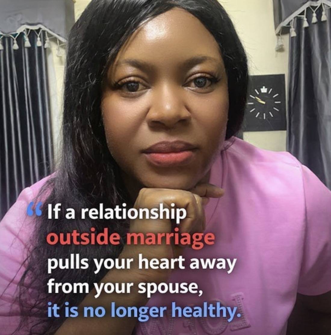Marriage isn’t about isolation — it’s about priority.
You can have friends.
You can have community....