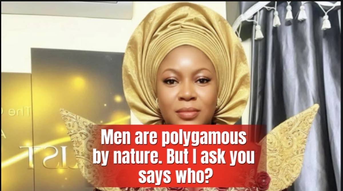Who decided that men are naturally meant to have multiple wives? My Bible didn’t say that.
The trut...