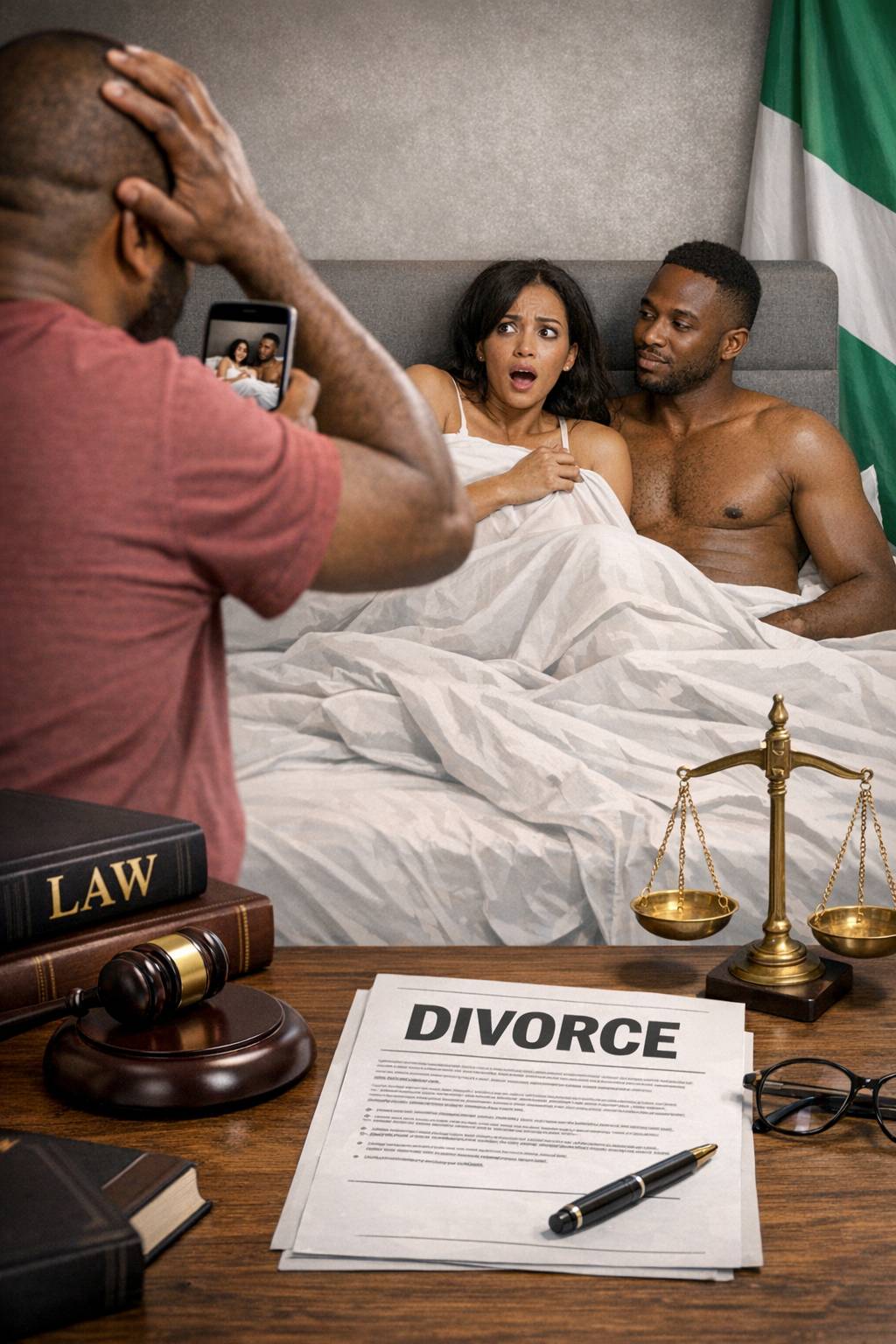 If you walk in and find your wife with another man on your matrimonial bed, here’s what the law actu...