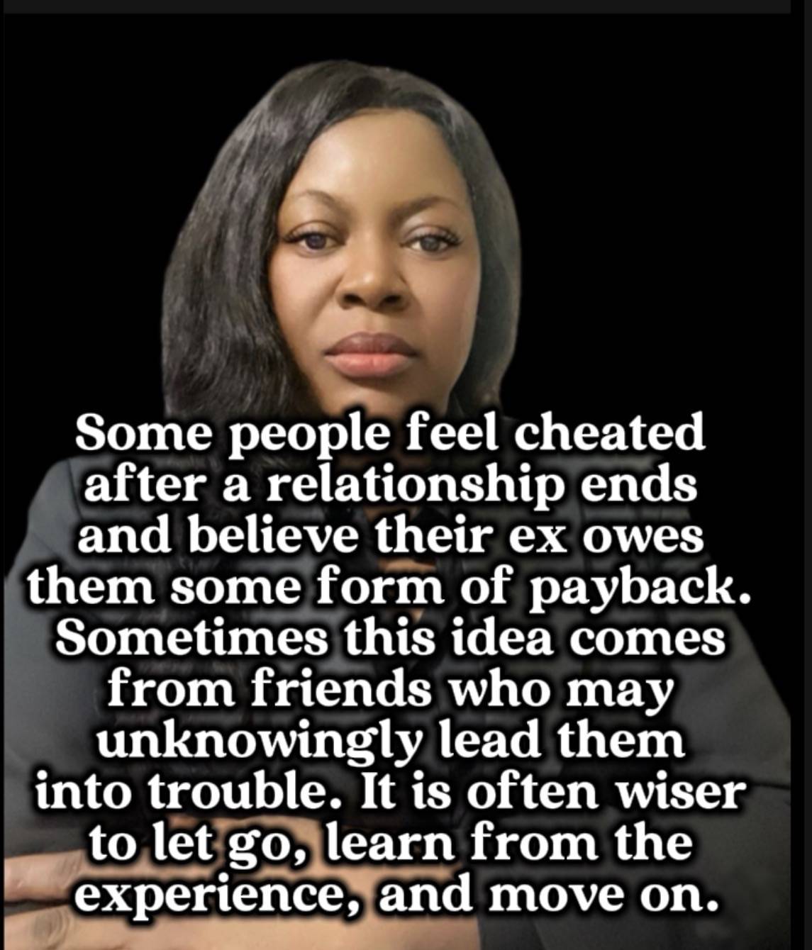 Some people feel cheated after a relationship ends and believe their ex owes them some form of payba...