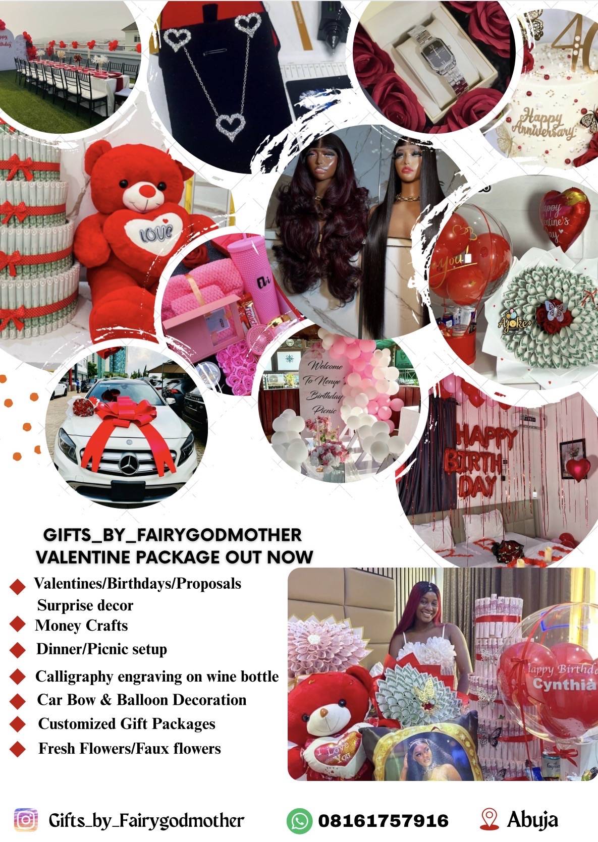 Welcome to my page guys
My name is is Racheal, my brand’s name is Gifts_by_fairygodmother
I am a gi...