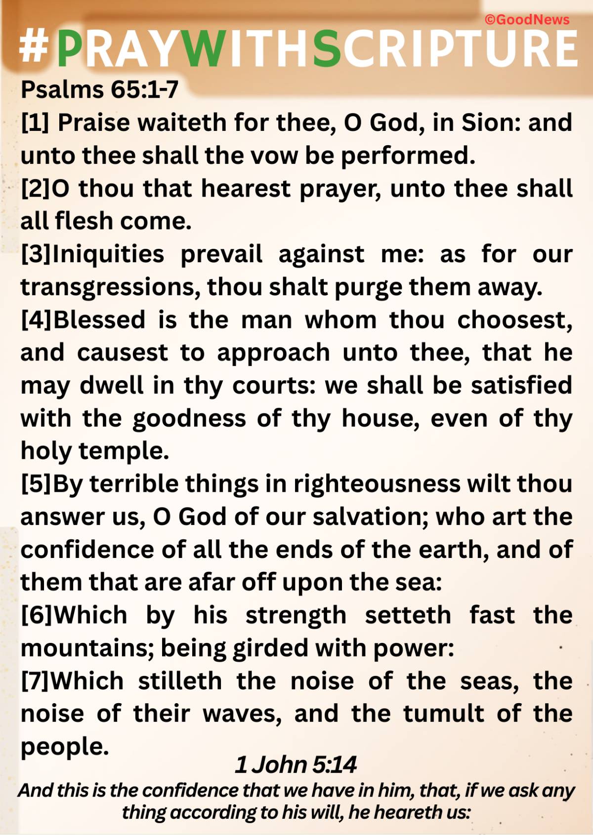 PRAY: PRAY: Father Lord, we are grateful for today and for life. Our God who answers prayer, we come...