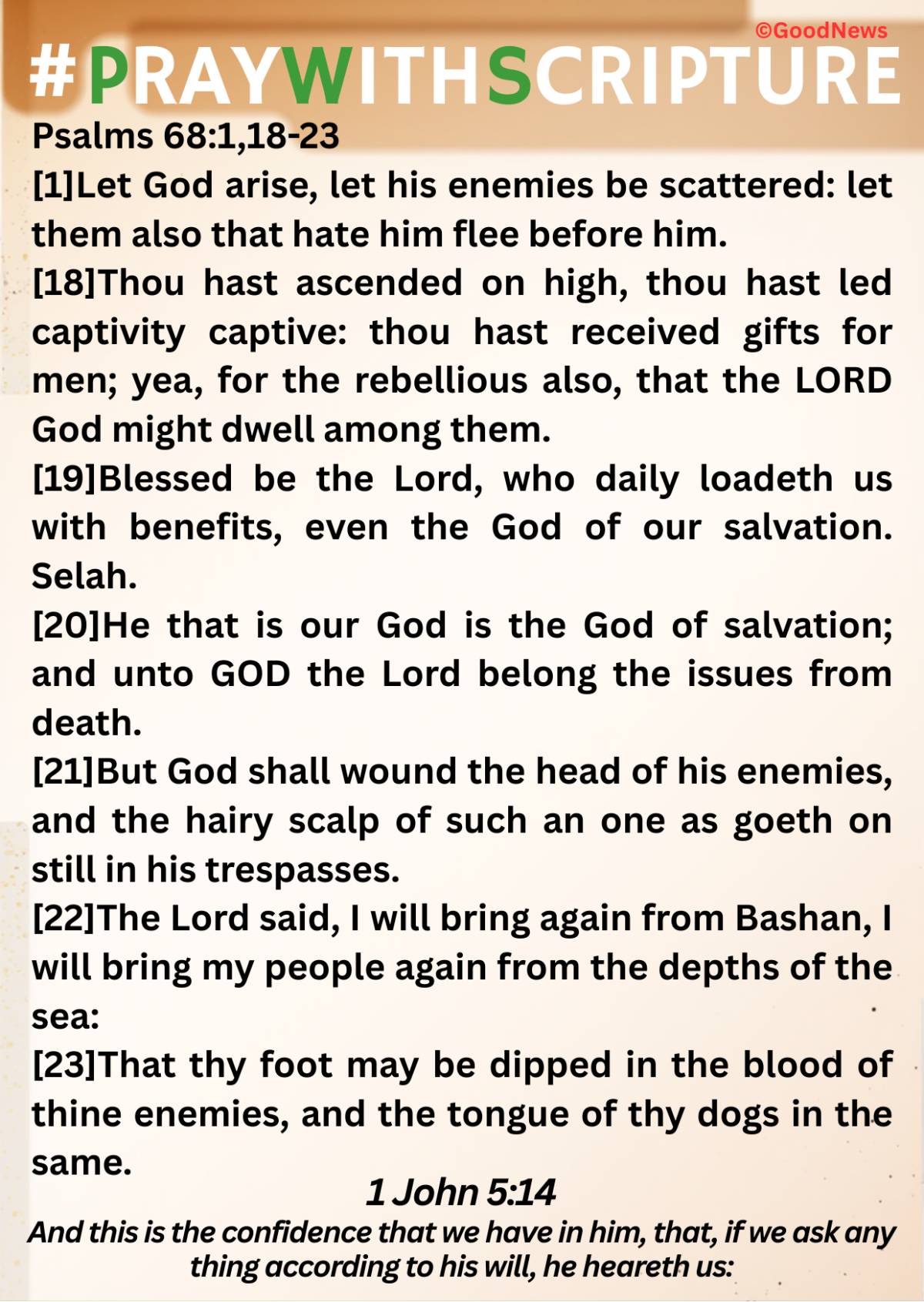 PROCLAIM: This is the week God has made, and we will rejoice and be glad. This work week is producti...