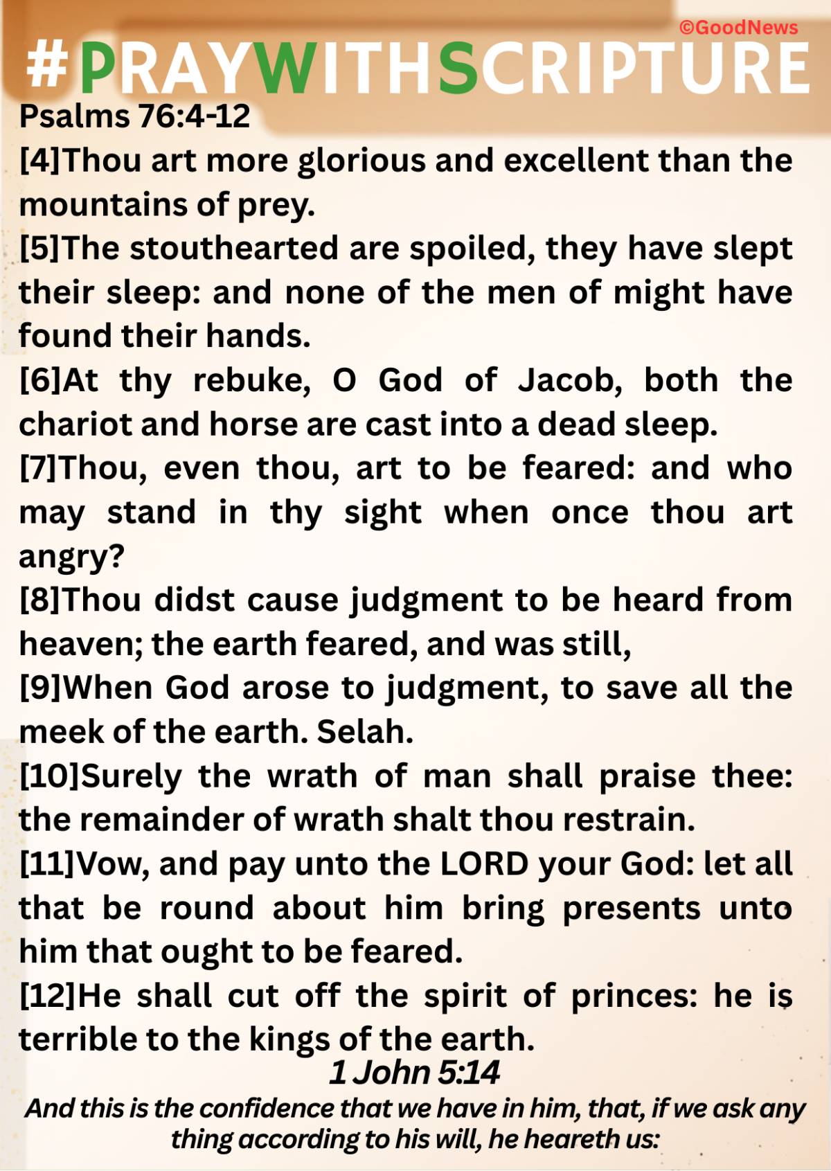 PROCLAIM: This is our victory and thanksgiving day. Our thanksgiving will not cease; nothing will di...