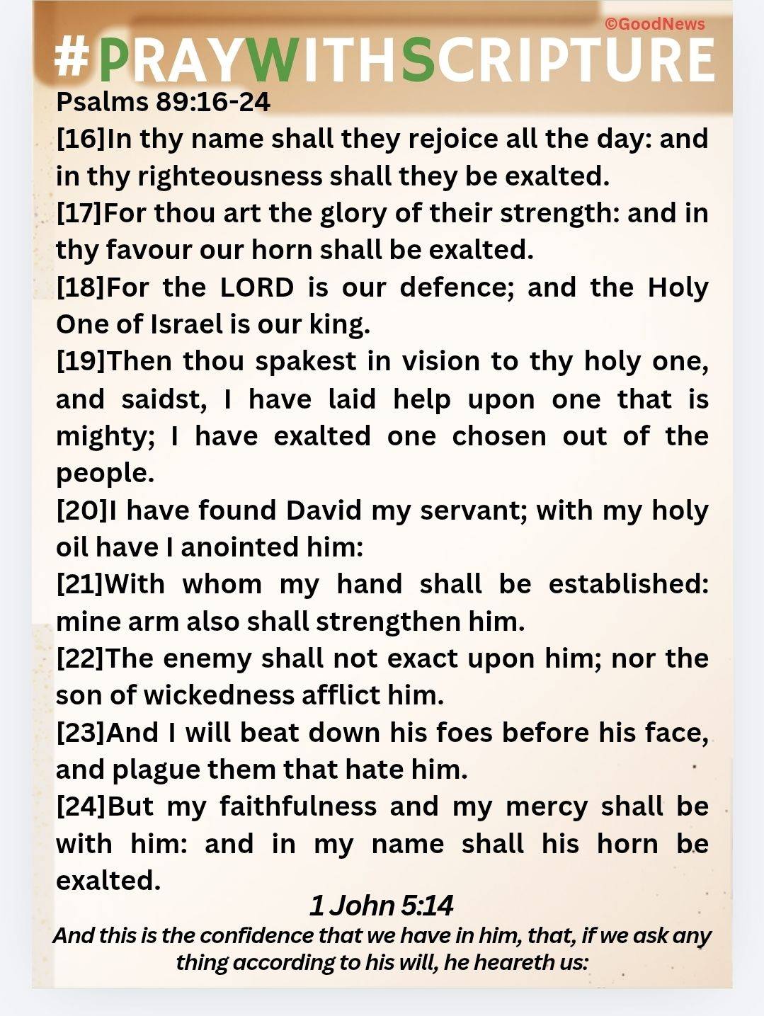 #PrayWithScriptureToday'sBibleReading