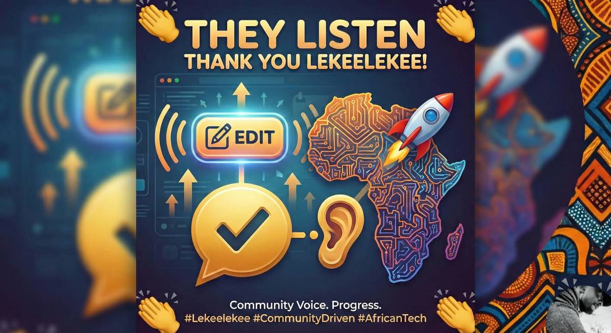 They listen! π A big thank you to the @lekeelekee team for taking our feedback on board and implem...