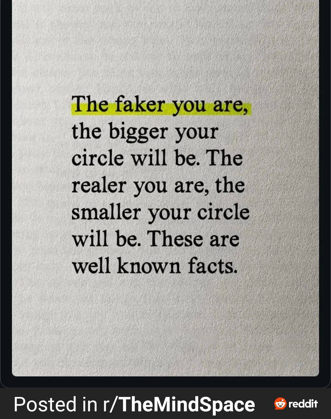 Realer you get, the fewer you stay?
#psychology
#lekeelekee
