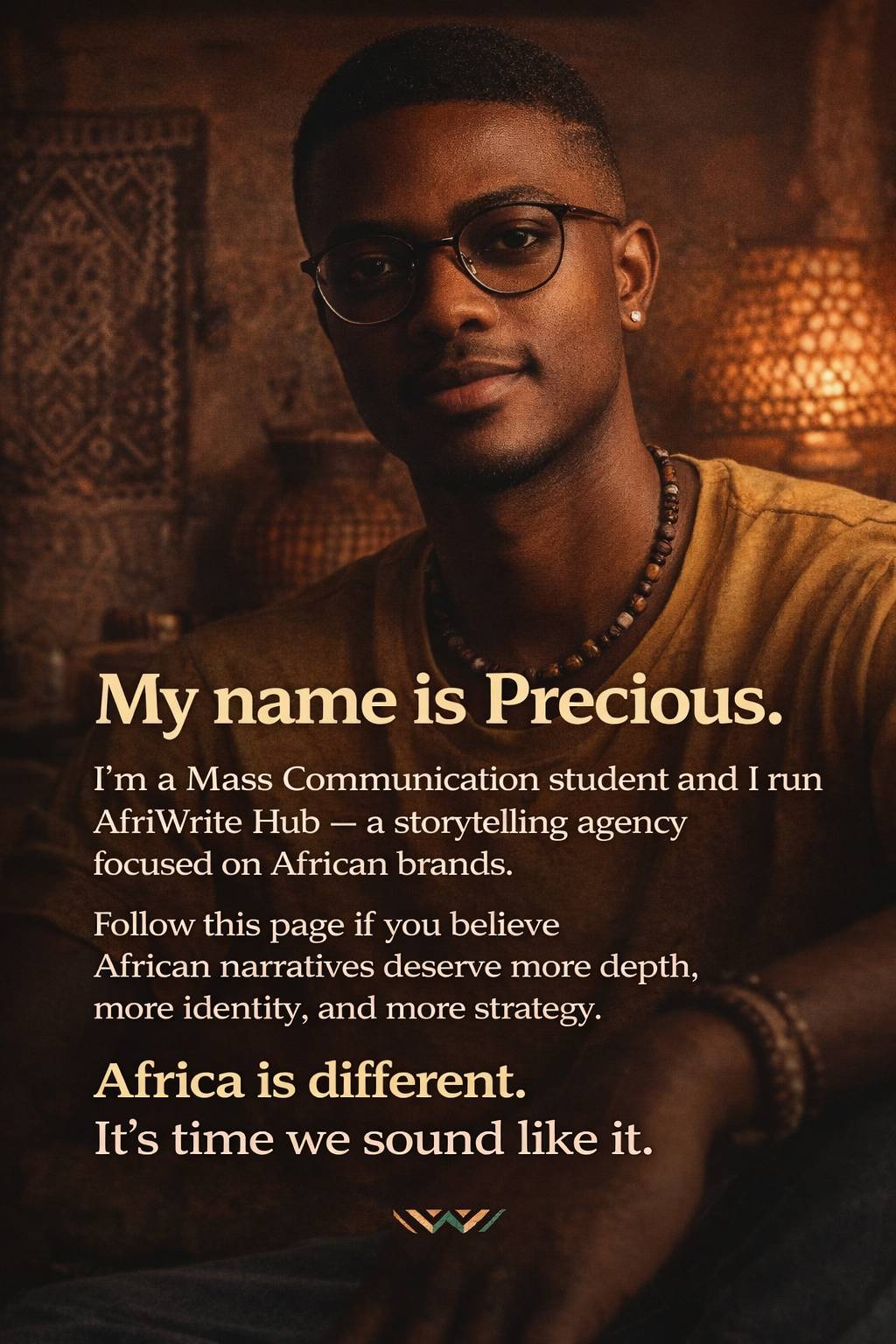 My name is Precious — a Mass Communication student and founder of AfriWrite Hub.
I’m deeply interest...