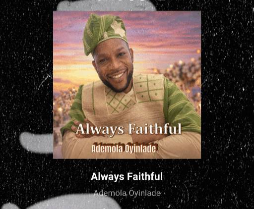 "Always faithful" is out now on all streaming platforms