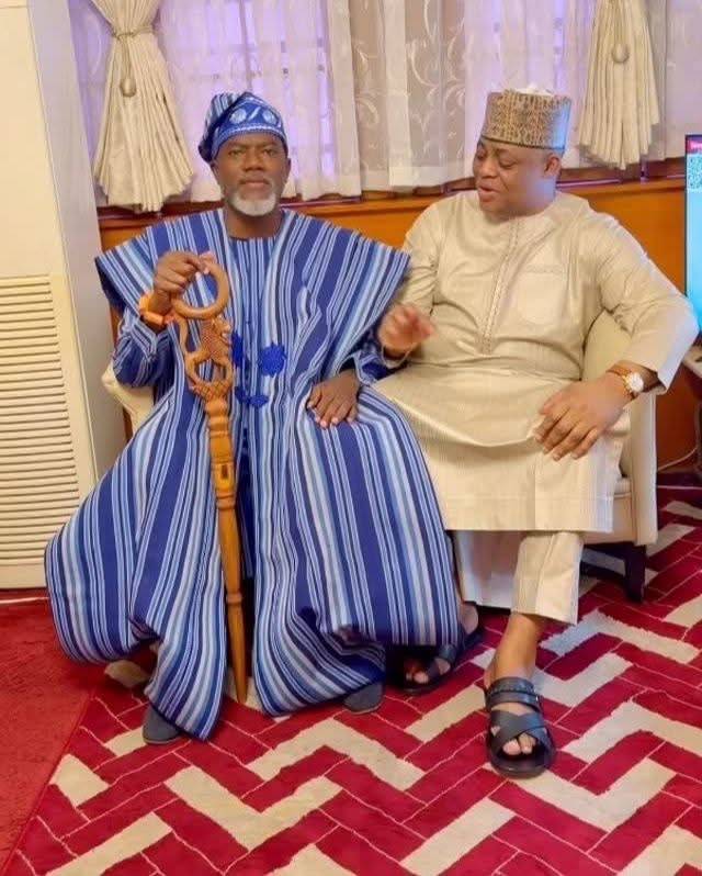 Nigeria's Most Inconsistent Politicians, Reno Omokri And Femi Fani-Kayode, Meet.
