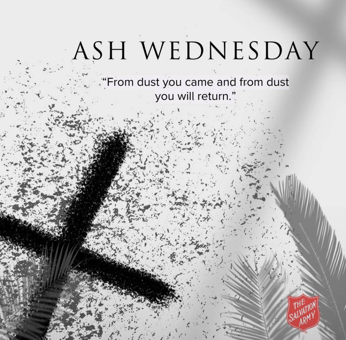 Be humble 

#ashwed.
#ashWednesday.