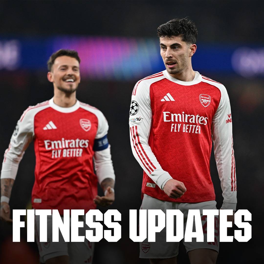 Arteta provides fitness updates on Havertz, Calafiori and White ๐๏ธ https://arsn.al/NXh5fEU