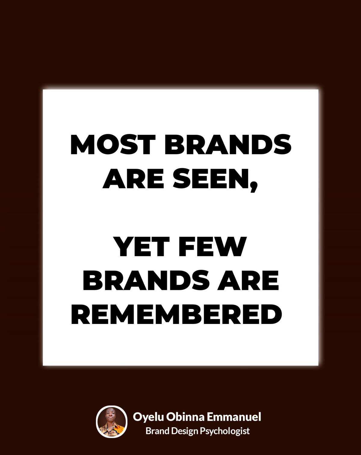 Most brands are seen.
Very few are remembered.
The difference is psychology.
Trend-driven design...