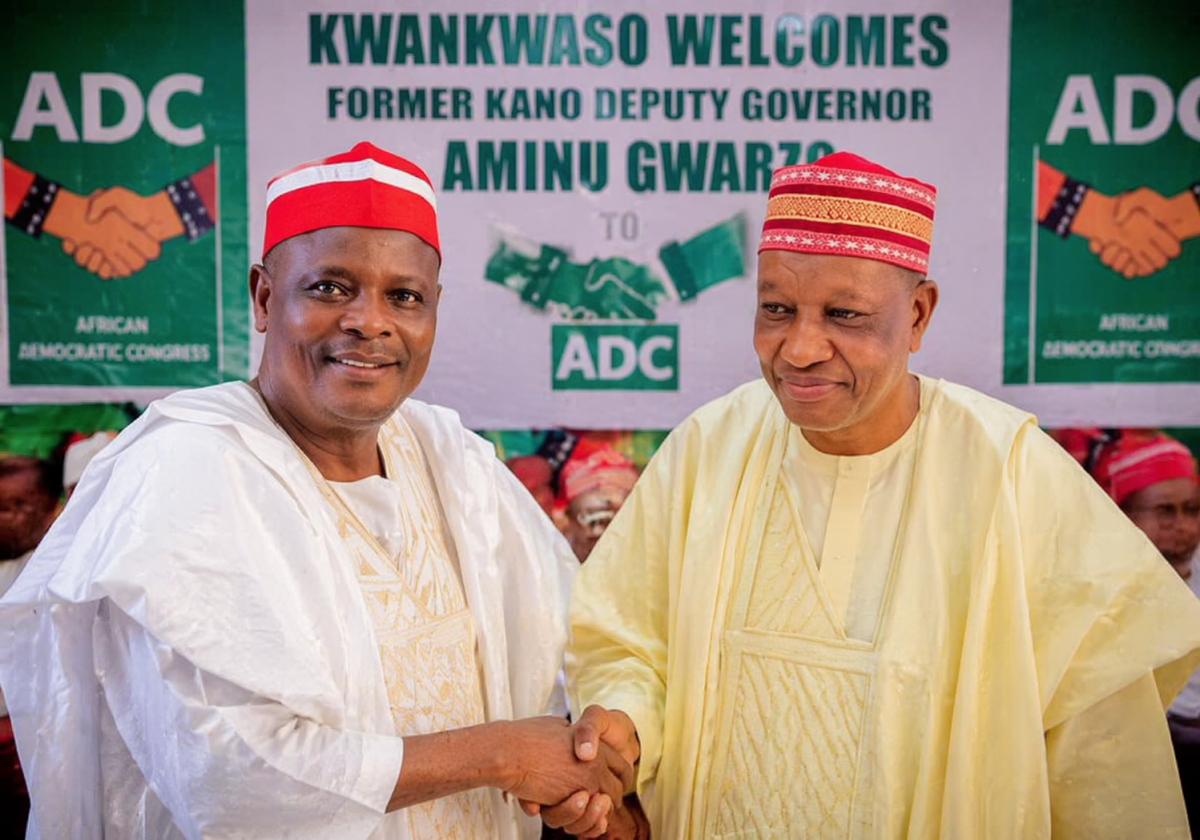 Kwankwaso Welcomes Former Kano Deputy Governor Aminu Gwarzo to ADC https://naira.blog/kwankwaso-welc...