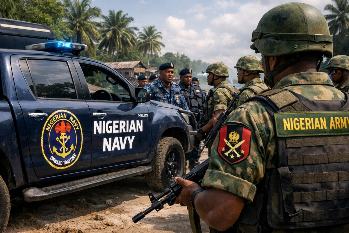 Nigerian Navy Detains Officers After Bayelsa Clash During Presidential Visit https://naira.blog/nige...