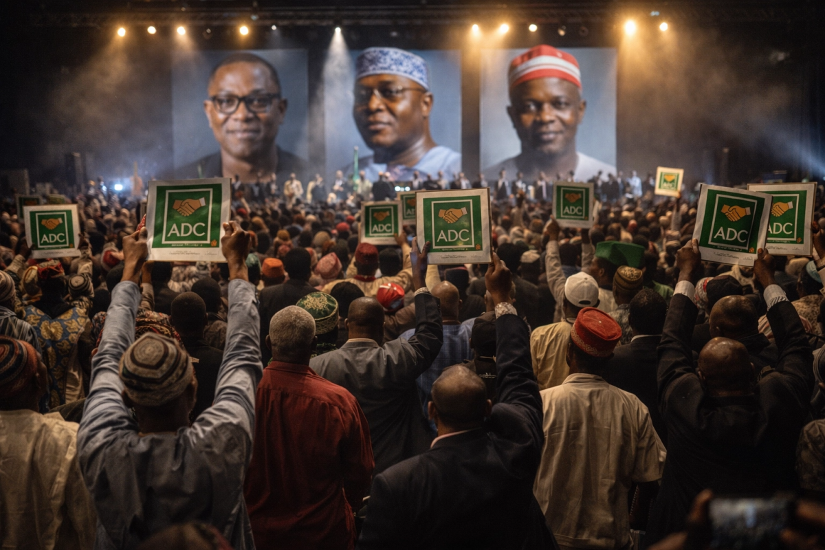 ADC Defies Alleged Government Threats, Holds National Convention Amidst Controversy https://naira.bl...