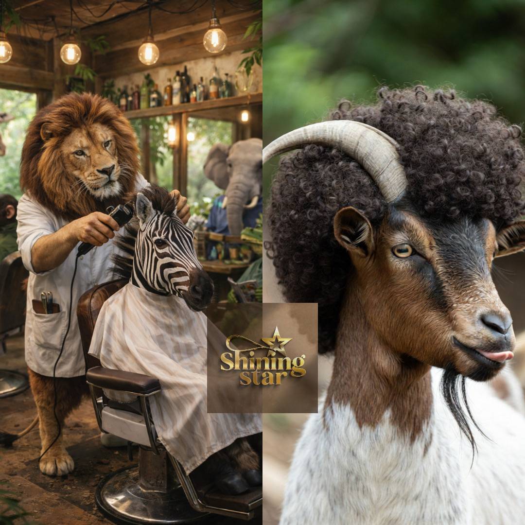 In a village where the lion is the barber, don't blame the goat if he keeps an Afro