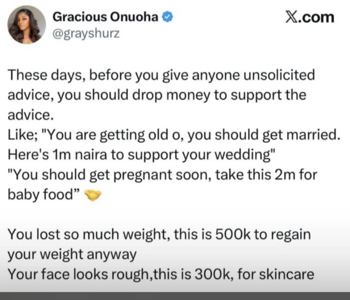 Don’t just give advice support