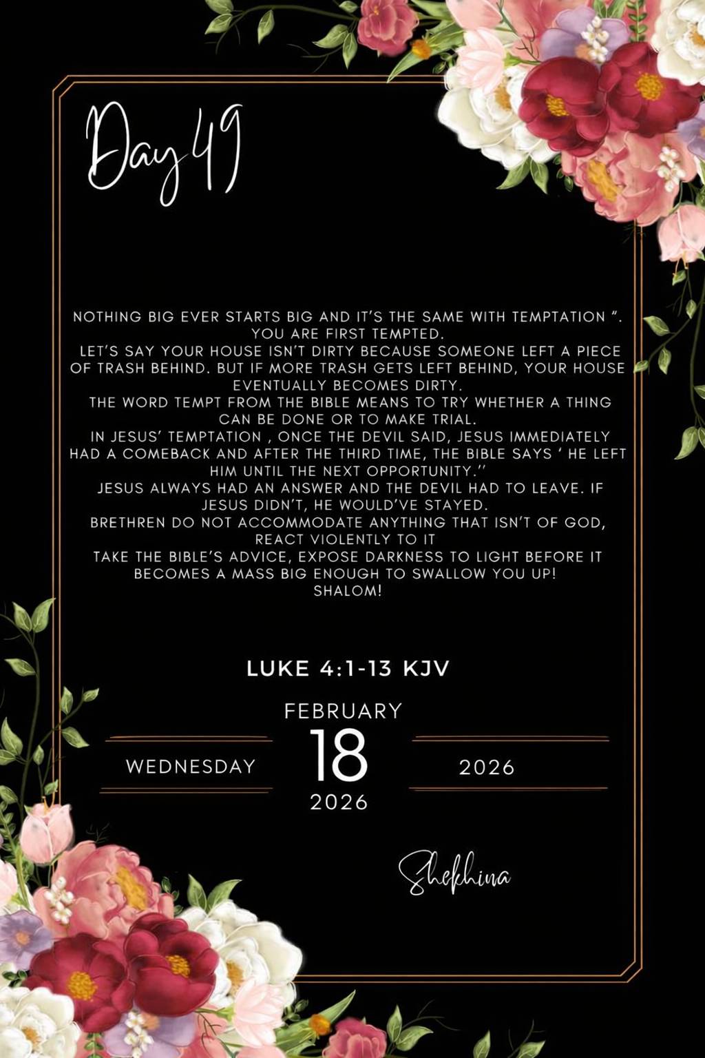 Today is a good day to live for the Lord