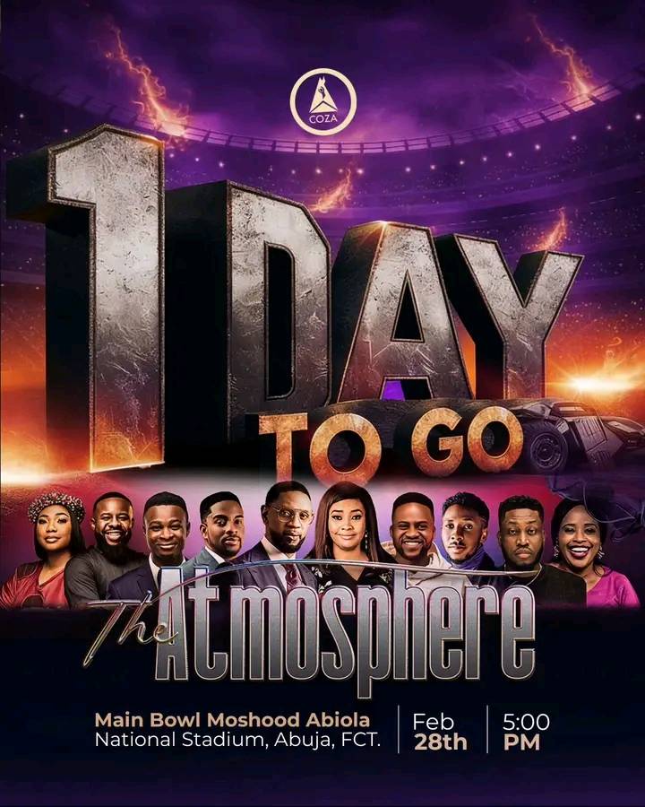 The Atmosphere 🔥

Tomorrow 5pm

#COZAGlobal
#Coza