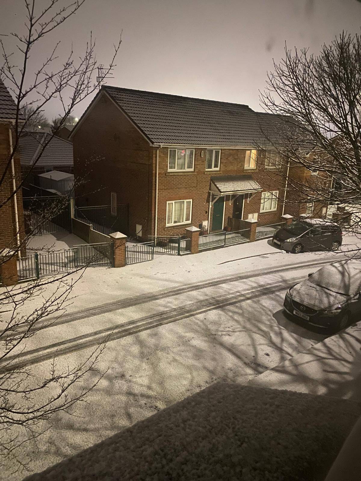 White Morning.. The wonder of weather variation..