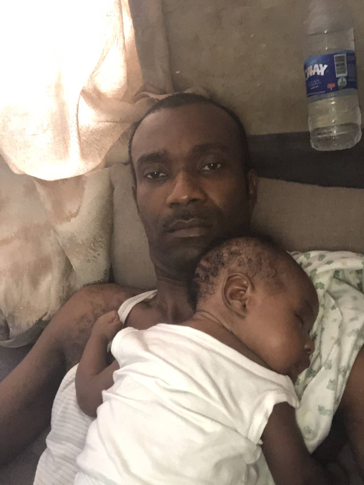 The joy of carying your baby in a soft mood