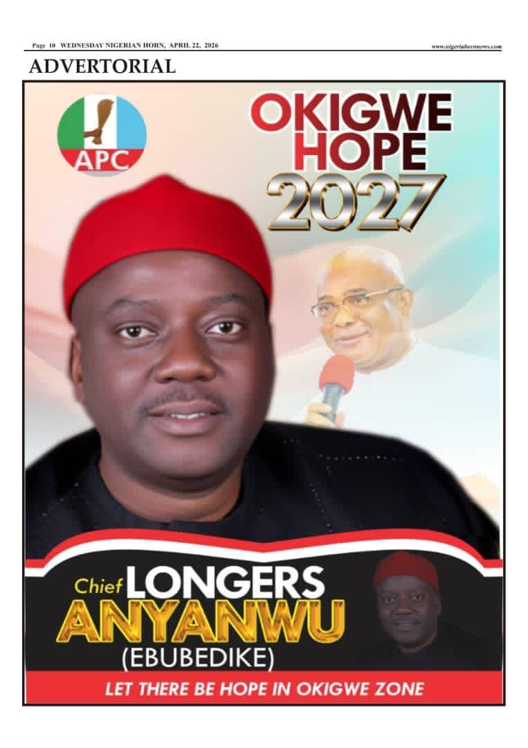 Vote Chief Longers Anyanwu for senator Okigwe zone . He is tested and trusted !!