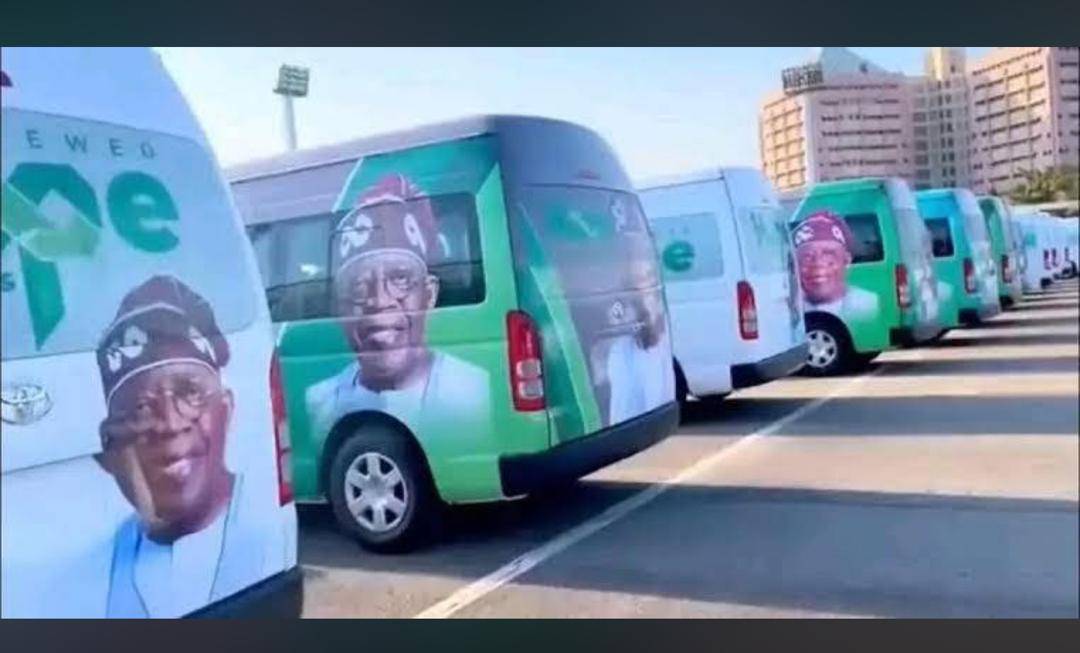 Nigeria has no functional emergency ambulance services, but Tinubu purchased over 5,000 buses for hi...
