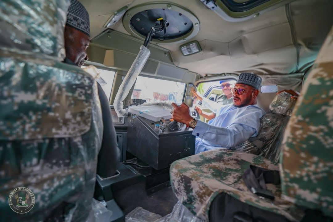 PHOTOS: Dauda Lawal hands over 25 armoured vehicles, surveillance drones to troops in Zamfara
The...