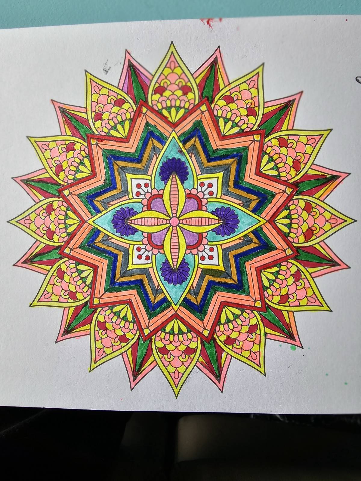 This beautiful picture was painted by my 8 years old daughter.
This is to say good morning to all th...