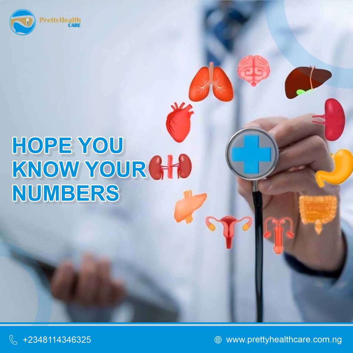 Blood pressure. Blood sugar. Cholesterol, etc.
Routine diagnostics give you clarity about your heal...