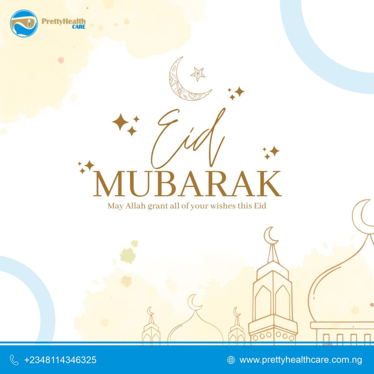 Wishing you and your loved ones peace, joy, and good health this Eid. May this special time bring ha...