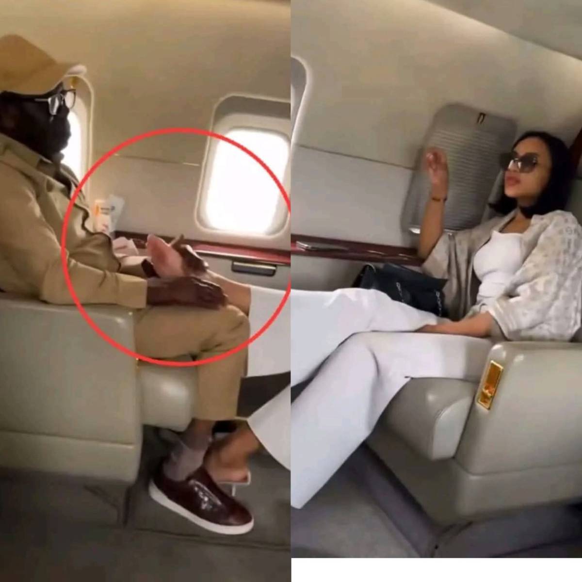 Concerning the viral video involving Oshiomhole and a woman aboard a private jet, his media team sta...