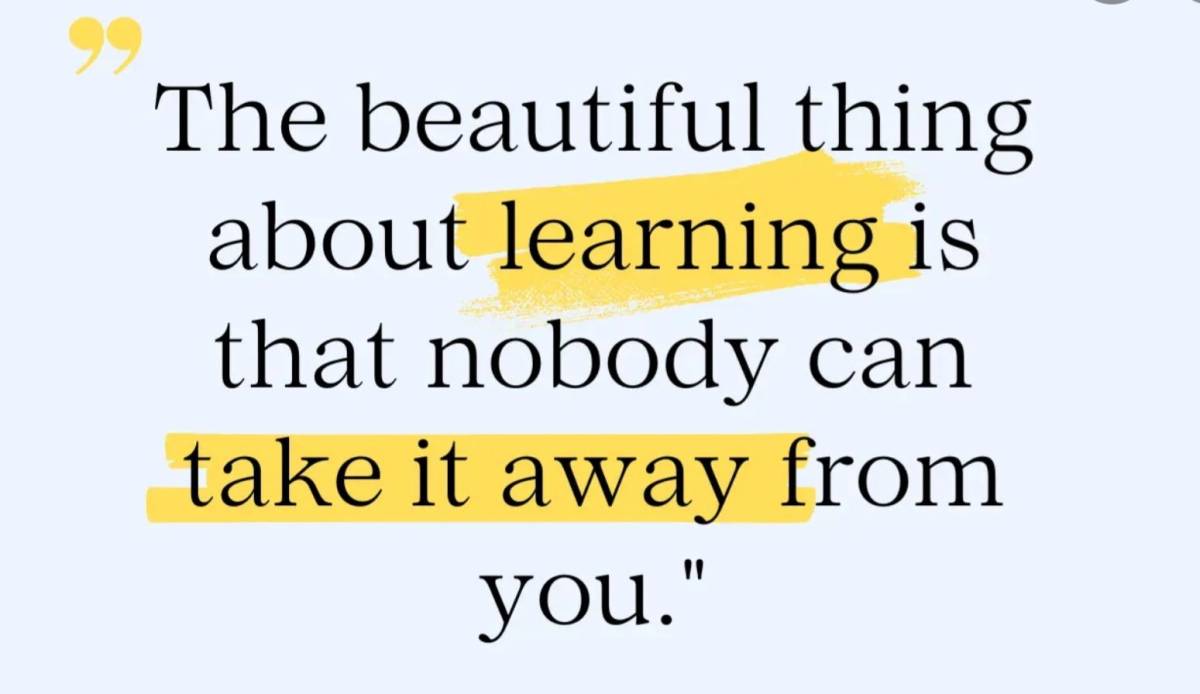 Learn a skill...