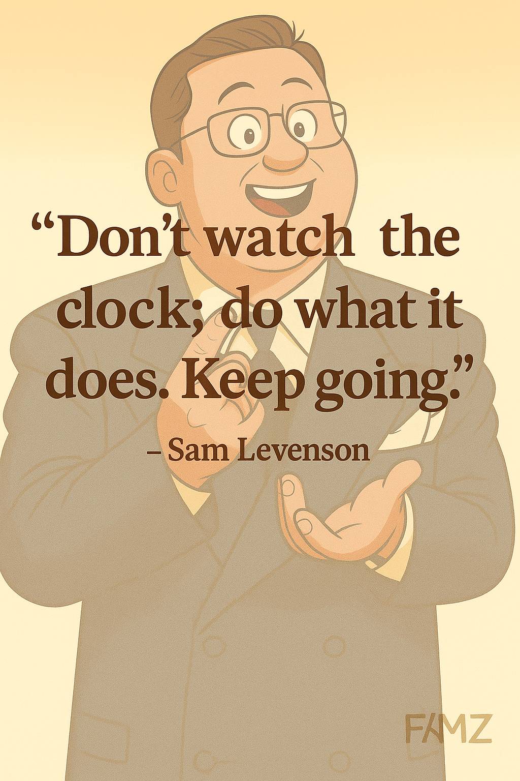 "Don't watch the clock, do what it does. Keep going."
Sam Levenson..
#motivation #motivational #quo...