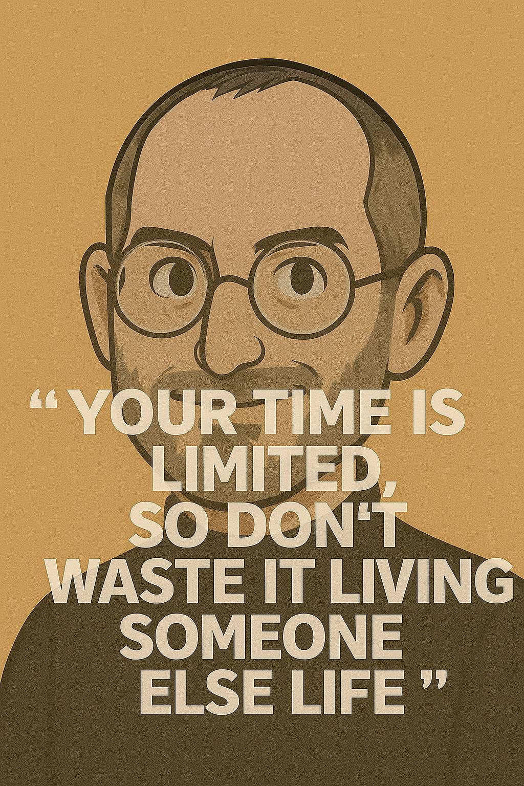 Your time is limited..
Steve Jobs

#motivational #quotes