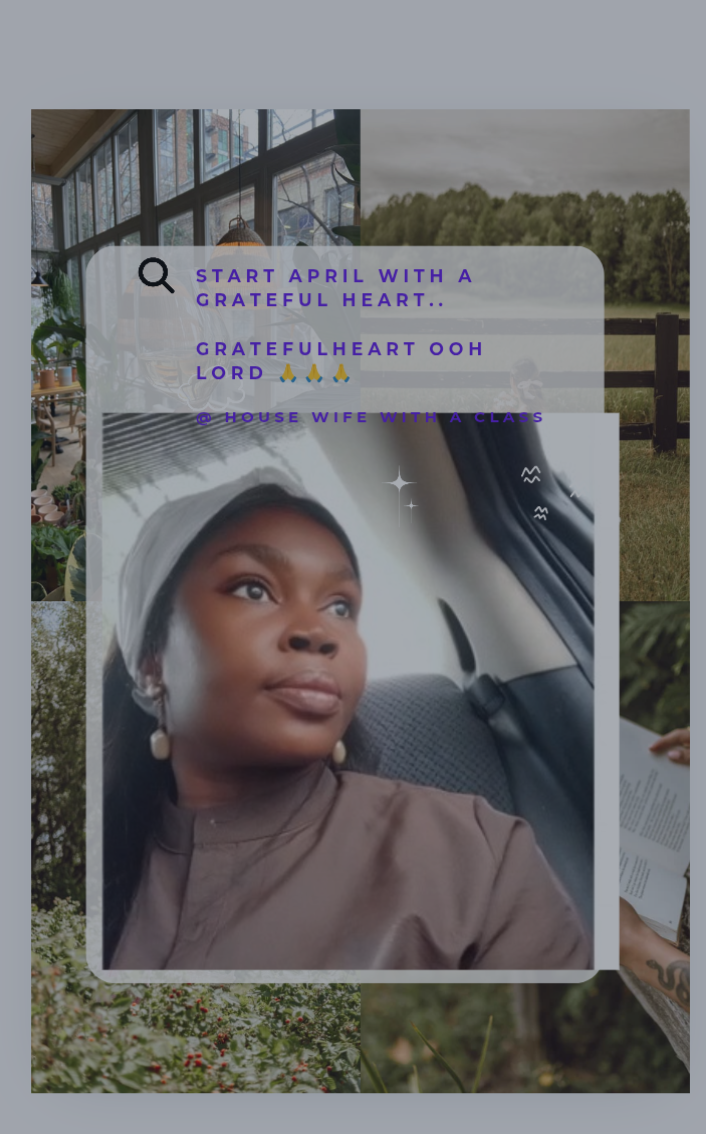 April be nice....