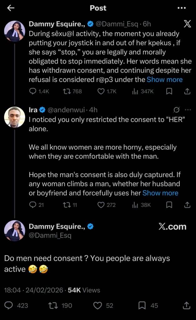 Seeing this post, and it really shows why even a legal practitioner could benefit from a better unde...