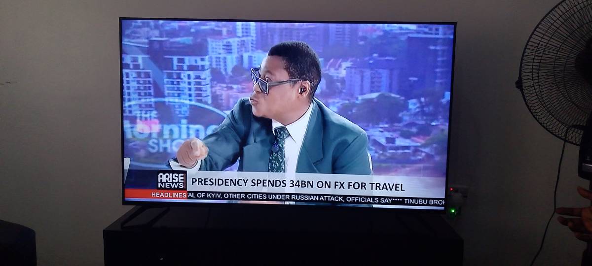 @ruffydfire doing what he does better 
#AriseNews 
#TheMornimgShow
