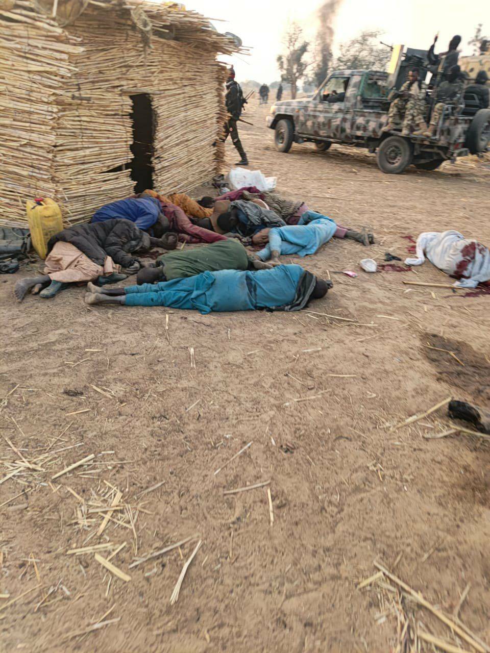 🇳🇬Troops of Sector 2 (Operation DESERT SANITY V) neutralized 15 terrorists and destroyed a logistics...