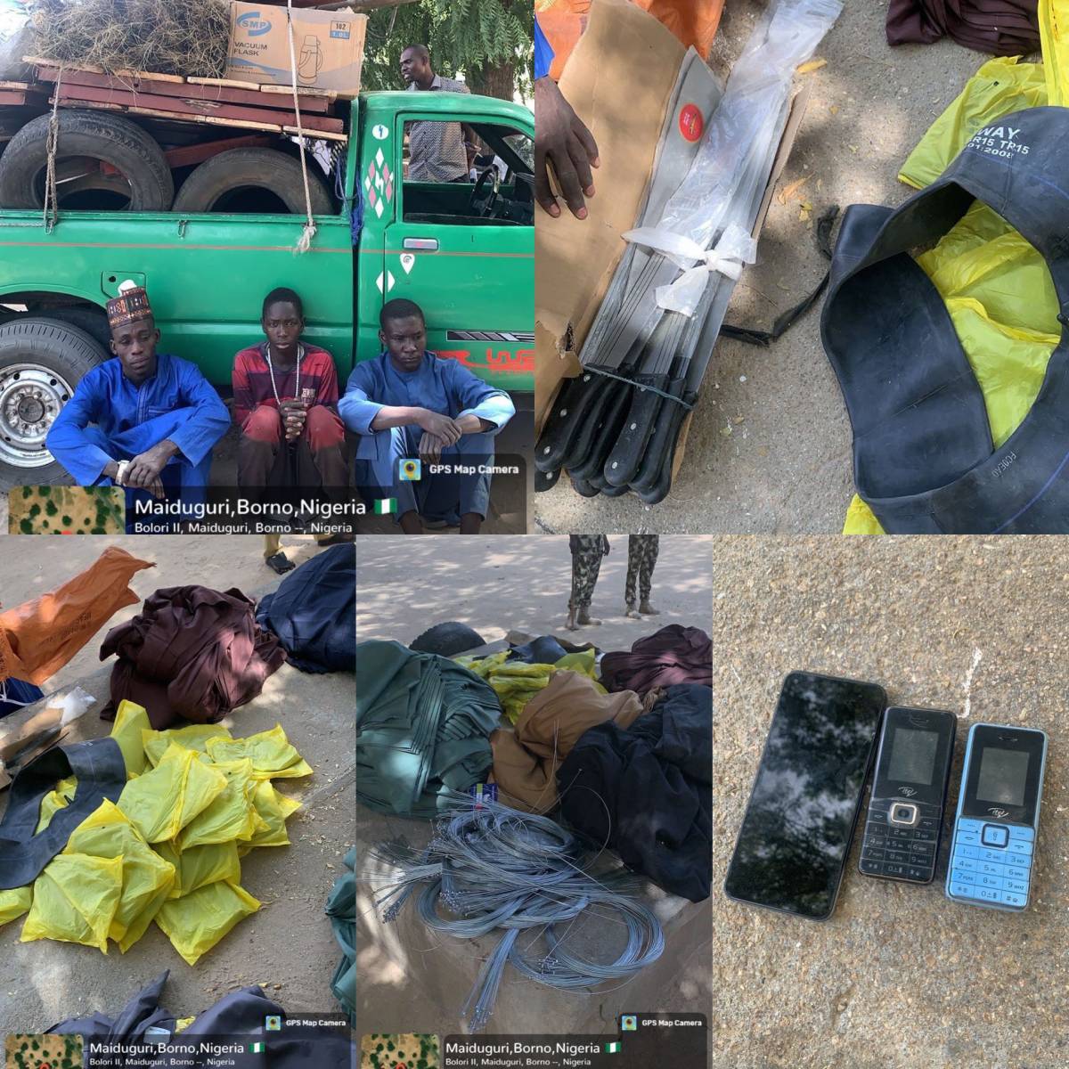 🇳🇬 Troops of Operation Hadin Kai intercepted a suspected ISWAP logistics vehicle along Maiduguri–Gub...