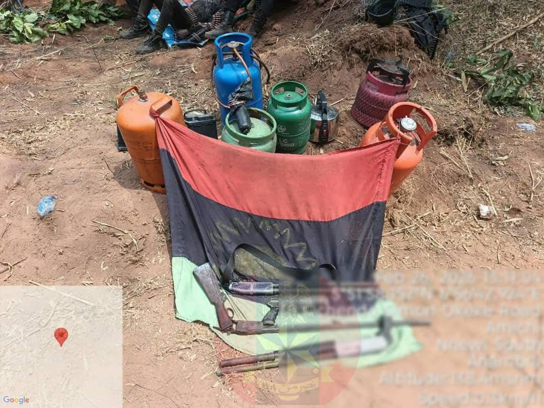🚨 BREAKING: 🇳🇬Troops storm IPOB/ESN Mother Valley stronghold in Nkwere, Anambra, in a decisive Feb...