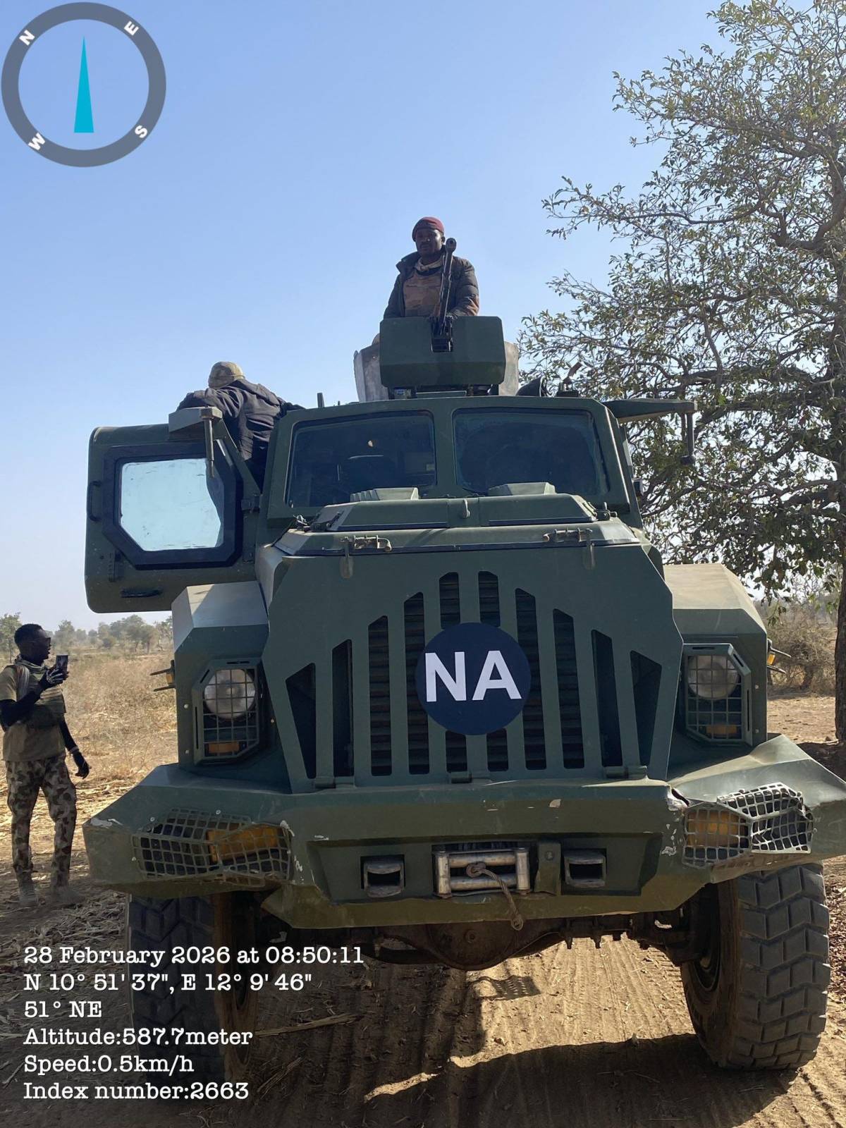 🇳🇬Troops of Operation Hadin Kai (Sector 2) destroyed terrorist structures and arrested two Boko Hara...