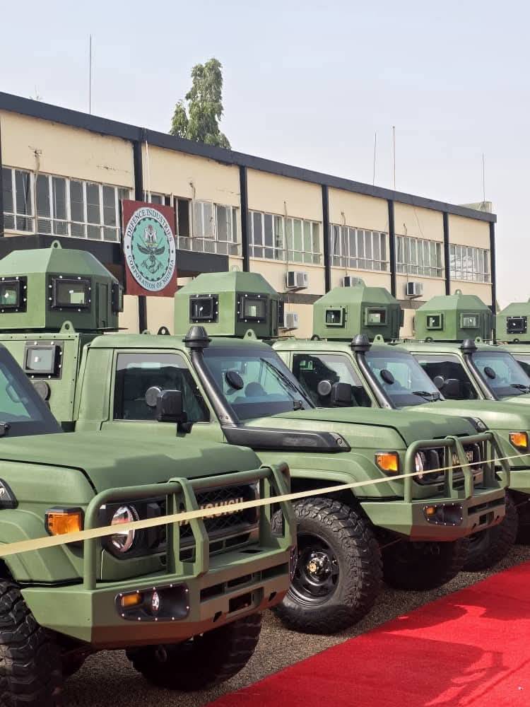NATIONAL SECURITY: Nigeria Army has taken delivery of 15 Vanquisher Armoured Vehicles from DICON-VAN...