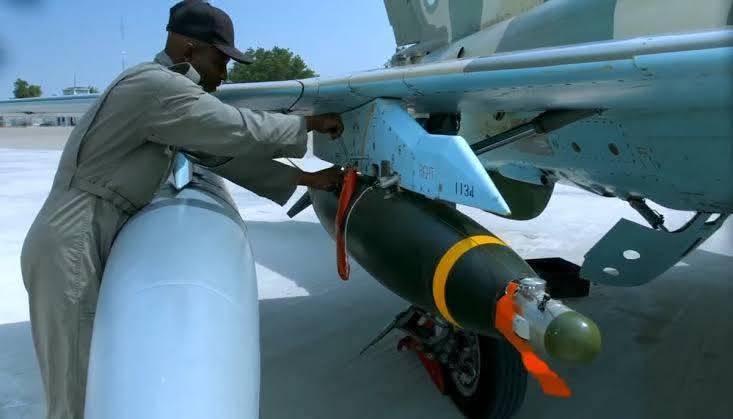 The blast radius of a 250kg bomb from an F-7Ni? 100 metres the size of a football field. Every livin...