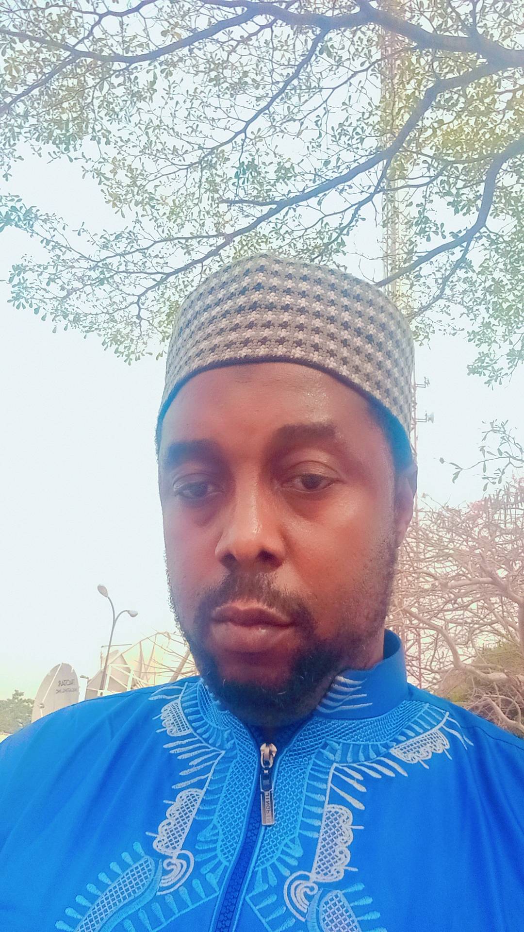On top of a hill in Asokoro, Abuja: trying to sort some info for a way forward ๐๐