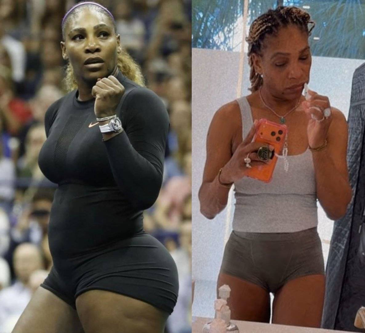 Serena Williams shows her body transformation 👀