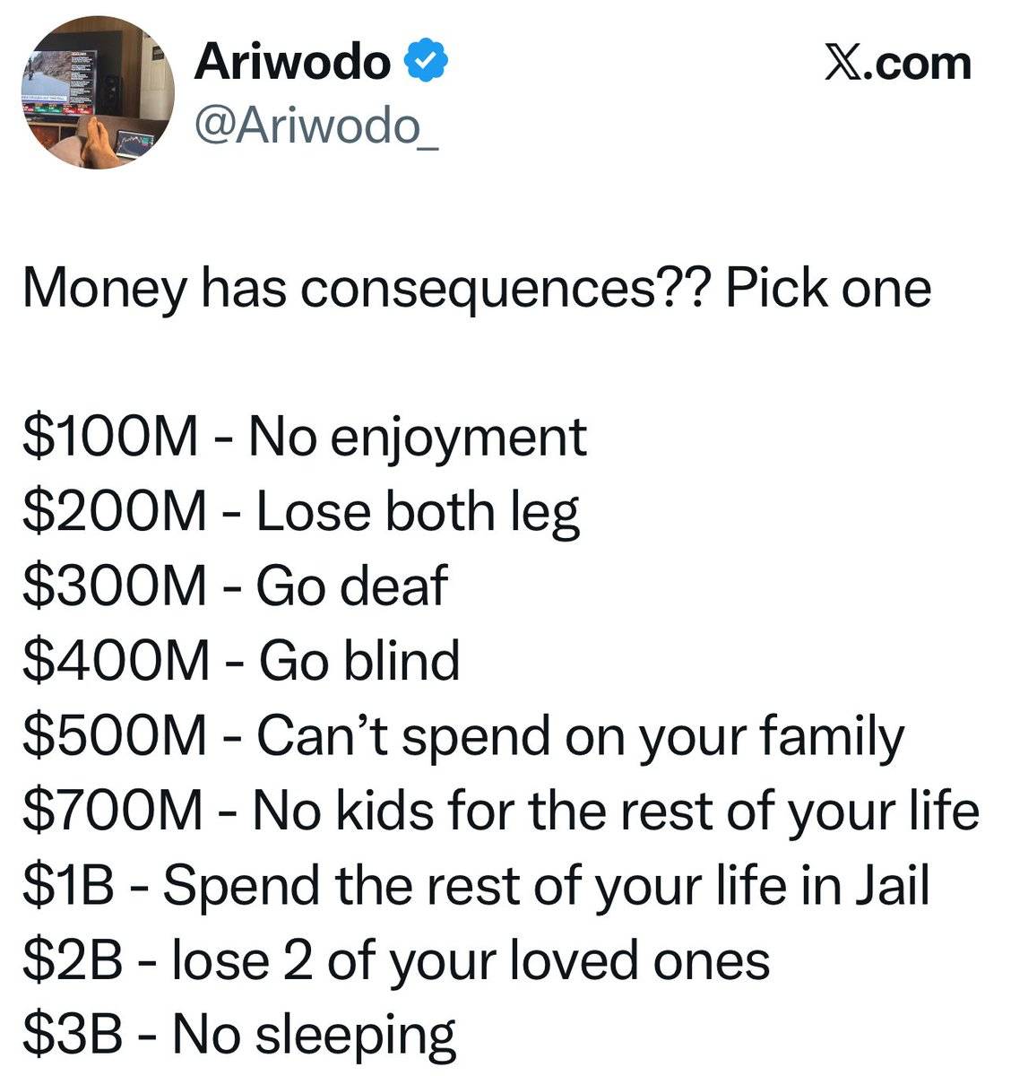 Which are you picking?