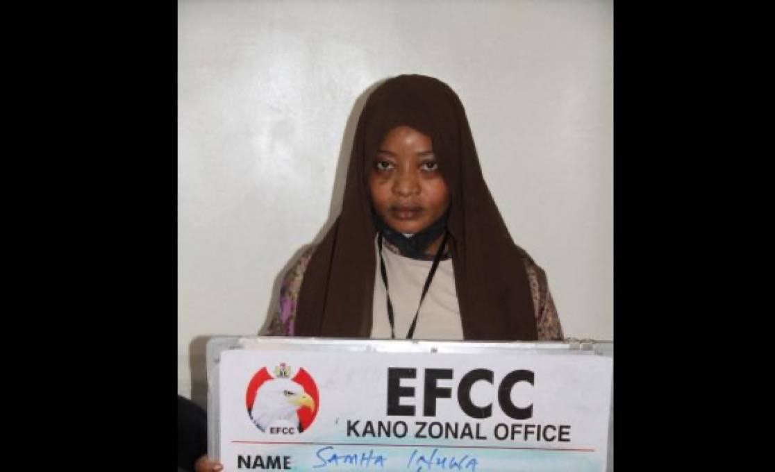 EFCC arrests Kannywood’s Samha Inuwa for wiping nose with naira notes