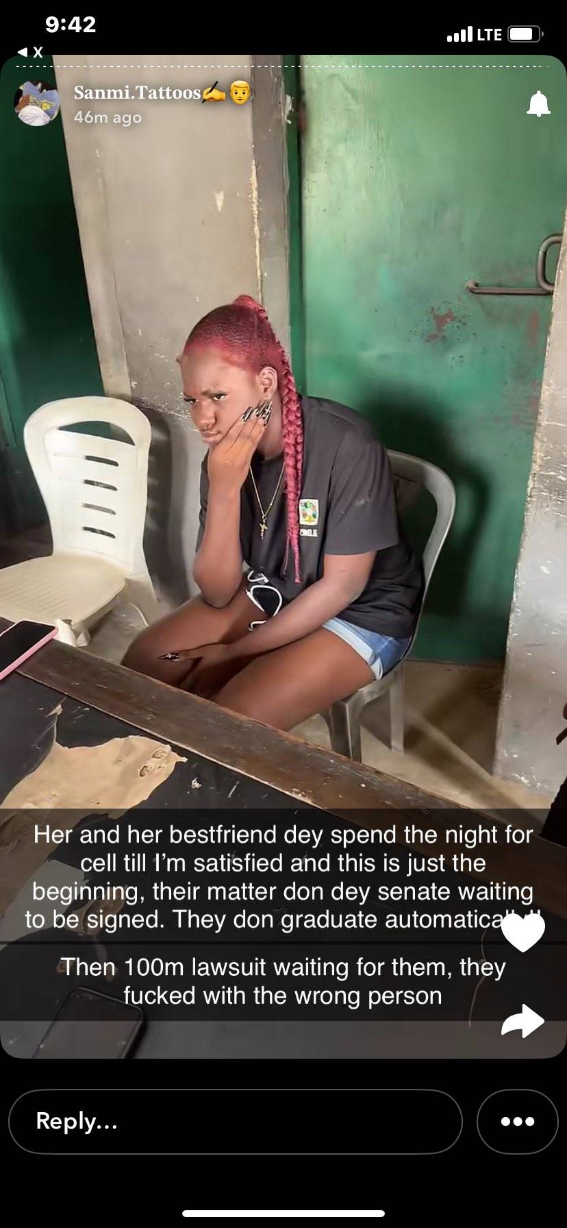 That babe that accused someone of ràpè has been arrested